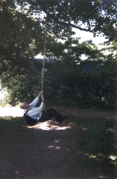 Photo: Ein Seil in Christiania im Mai 2002. Copyright by jen.