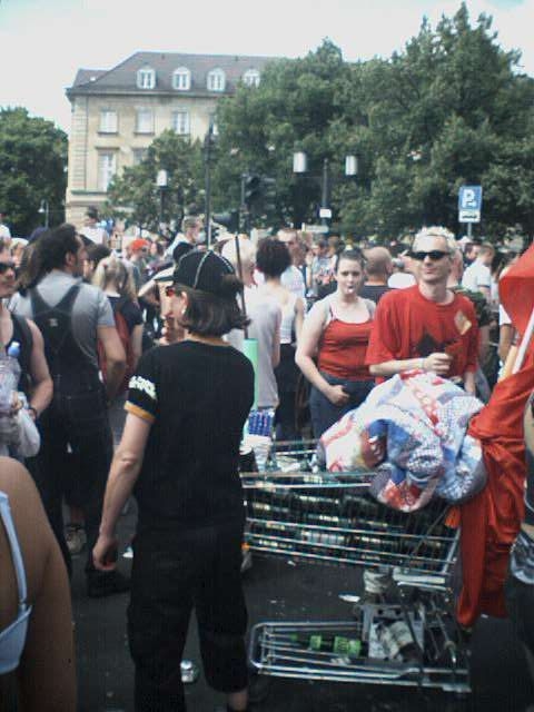 Photo von der Loveparade in Berlin am 21.07.2001